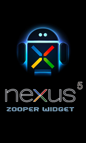 Nexus 5 zooper widget gratis appar att ladda ner på Android-mobiler och surfplattor.