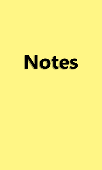 Ladda ner Notes till Android gratis.