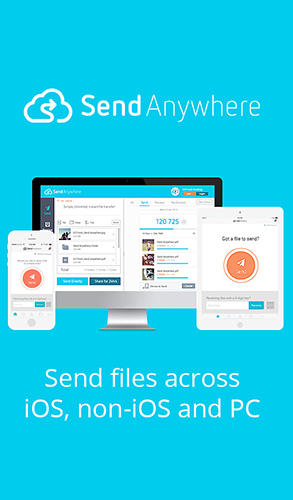 Send anywhere: File transfer gratis appar att ladda ner på Android 2.2 mobiler och surfplattor.
