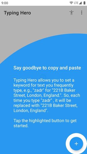 Typing hero: Text expander, auto-text