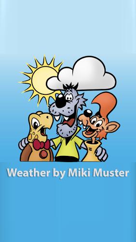 Weather by Miki Muster gratis appar att ladda ner på Android 4.0.3 mobiler och surfplattor.