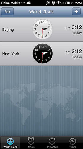 iPhone 5 clock