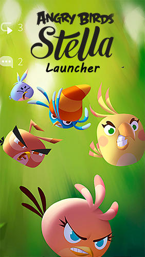 Ladda ner Angry birds Stella: Launcher till Android gratis.