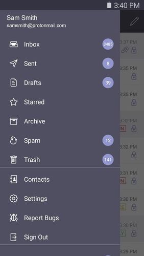 ProtonMail - Encrypted email