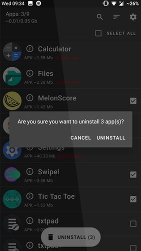 UnApp - Easy uninstall multiple apps