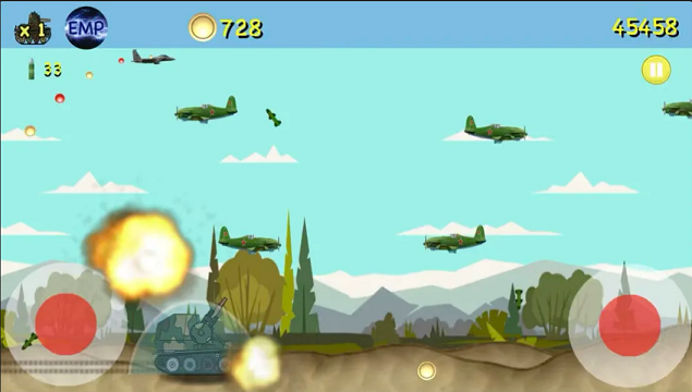 Ladda ner Shooter spel Tank Mania på iPad.