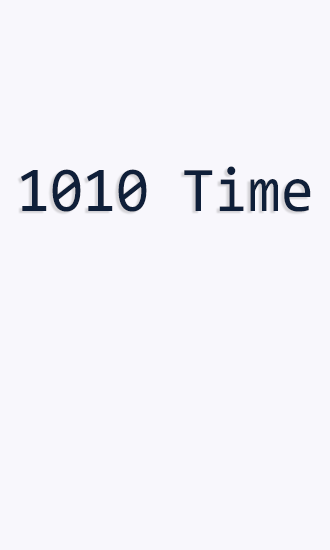 Ladda ner 1010 Time till Android gratis.