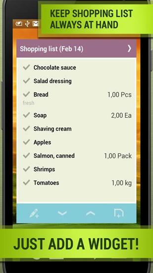 Grocery: Shopping List