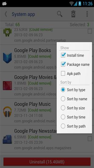 System App Remover