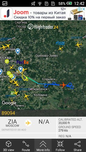 Flightradar24 - Flight tracker