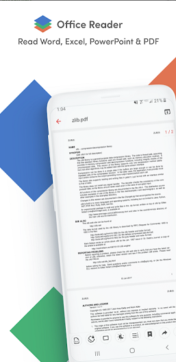 Office Reader - Word, Excel, PowerPoint & PDF gratis appar att ladda ner på Android 7.0 mobiler och surfplattor.