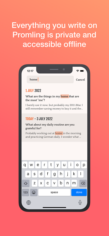 Promling: text your mind gratis appar att ladda ner på Android-mobiler och surfplattor.