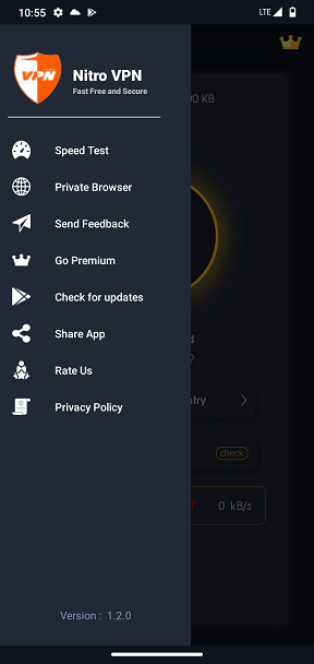 Nitro Vpn- Unlimited Free Vpn Proxy gratis appar att ladda ner på Android 4.4 mobiler och surfplattor.
