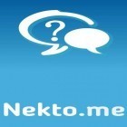 Med den aktuella app  för Android ladda ner gratis Anonymous chat NektoMe till den andra mobiler eller surfplattan.