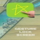 Med den aktuella app  för Android ladda ner gratis Gesture lock screen till den andra mobiler eller surfplattan.