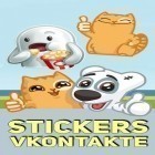 Med den aktuella app  för Android ladda ner gratis Stickers Vkontakte till den andra mobiler eller surfplattan.