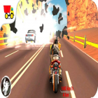 Med den aktuella spel Sushi Bar för Android ladda ner gratis Super 3D Highway Bike Stunt: Motorbike Racing Game till den andra mobiler eller surfplattan.