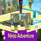 Med den aktuella spel Sushi Bar för Android ladda ner gratis Ninja cookie Running Adventure till den andra mobiler eller surfplattan.