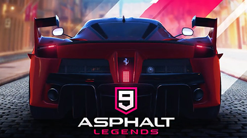 Ladda ner Racing spel Asphalt 9: Legends på iPad.