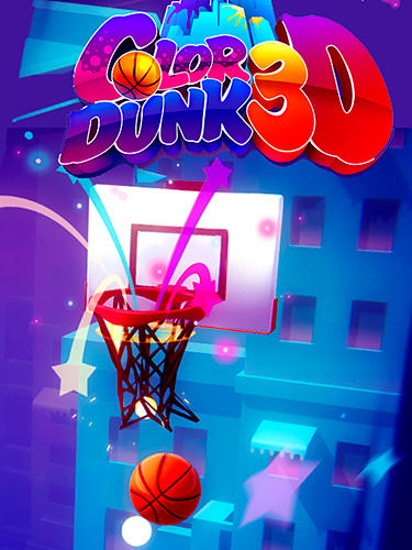 Ladda ner Sportspel spel Color dunk 3D på iPad.