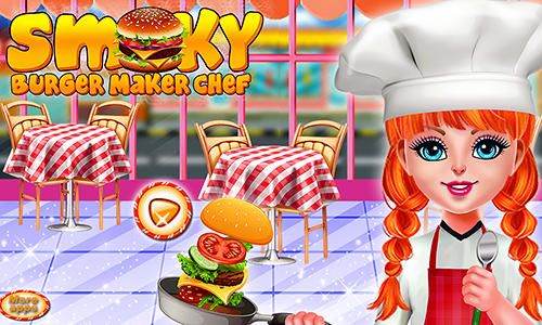 Ladda ner Arkadspel spel Smoky burger maker chef på iPad.