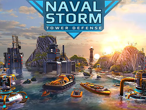 Ladda ner Strategispel spel Naval storm TD på iPad.