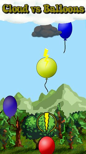 Cloud vs. balloons: Light