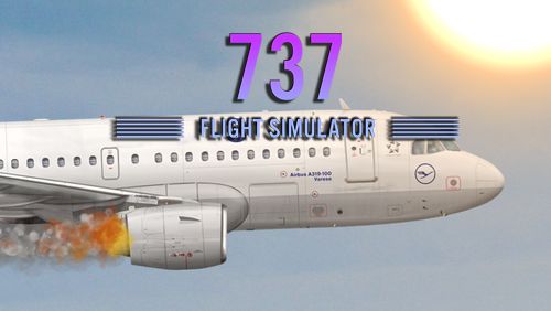 Ladda ner Simulering spel 737 flight simulator på iPad.