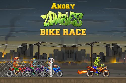 Angry zombies: Bike race