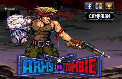 Ladda ner Shooter spel Army Vs Zombie på iPad.