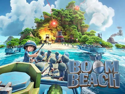 Ladda ner Online spel Boom beach på iPad.