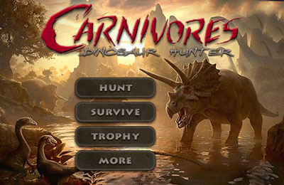 Ladda ner Simulering spel Carnivores: Dinosaur Hunter på iPad.