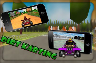 Ladda ner Racing spel Dirt Karting på iPad.