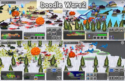 Ladda ner Doodle Wars 2: Counter Strike Wars iPhone 3.0 gratis.