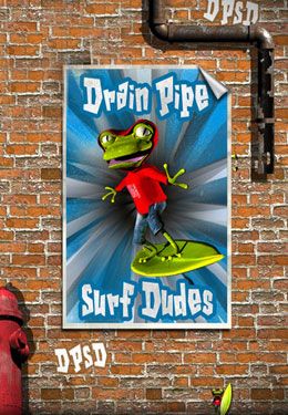 Ladda ner Action spel Drain Pipe Surf Dudes på iPad.