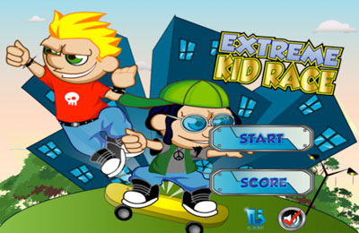 Ladda ner Racing spel Extreme Kid Race på iPad.