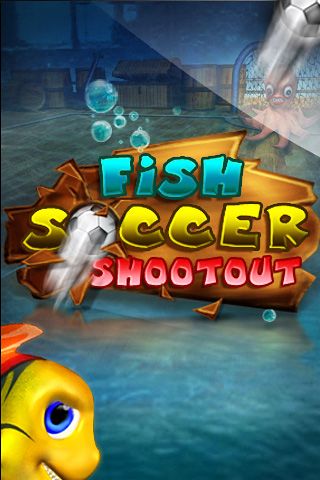 Ladda ner Sportspel spel Fish soccer: Shootout på iPad.