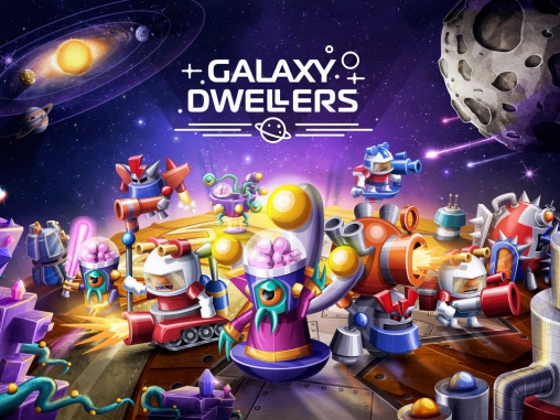 Ladda ner Strategispel spel Galaxy dwellers på iPad.