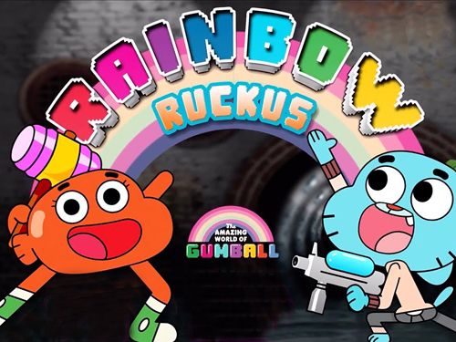 Ladda ner Russian spel Gumball: Rainbow ruckus på iPad.