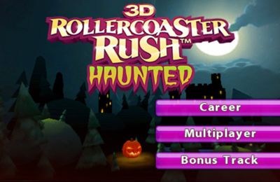 Ladda ner Racing spel Haunted 3D Rollercoaster Rush på iPad.