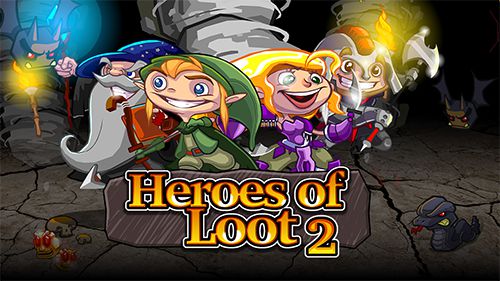Ladda ner RPG spel Heroes of loot 2 på iPad.