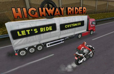 Ladda ner Racing spel Highway Rider på iPad.