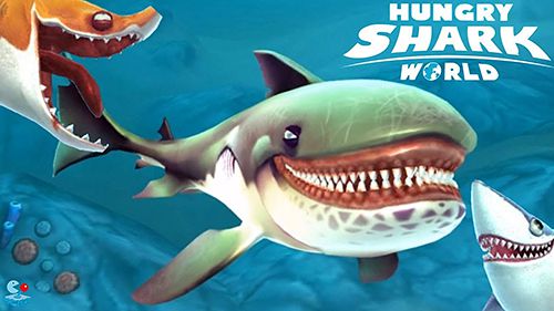 Ladda ner Simulering spel Hungry shark world på iPad.
