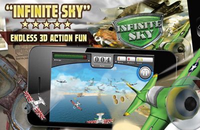 Ladda ner Shooter spel Infinite Sky på iPad.