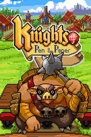 Ladda ner RPG spel Knights of pen & paper på iPad.