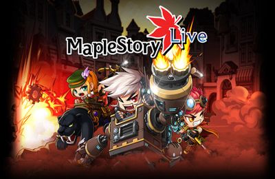 Ladda ner RPG spel Maple Story live deluxe på iPad.