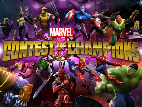 Ladda ner RPG spel Marvel: Contest of champions på iPad.