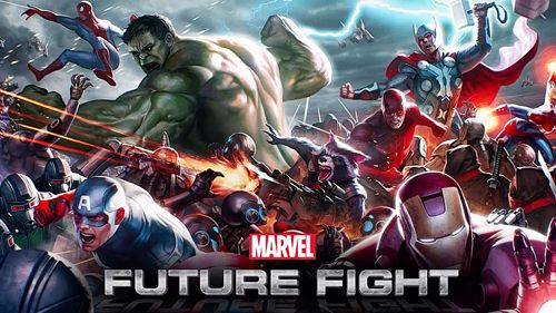 Ladda ner Action spel Marvel: Future fight på iPad.