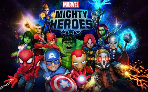 Ladda ner Online spel Marvel: Mighty heroes på iPad.