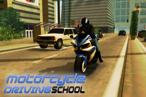 Ladda ner Racing spel Motorcycle driving school på iPad.